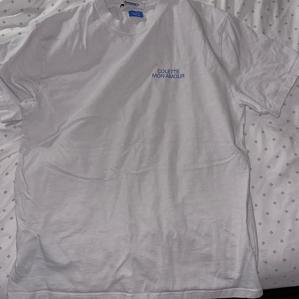 Used White T shirt Limited edition